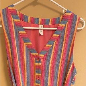 Adorable dress with fabric belt